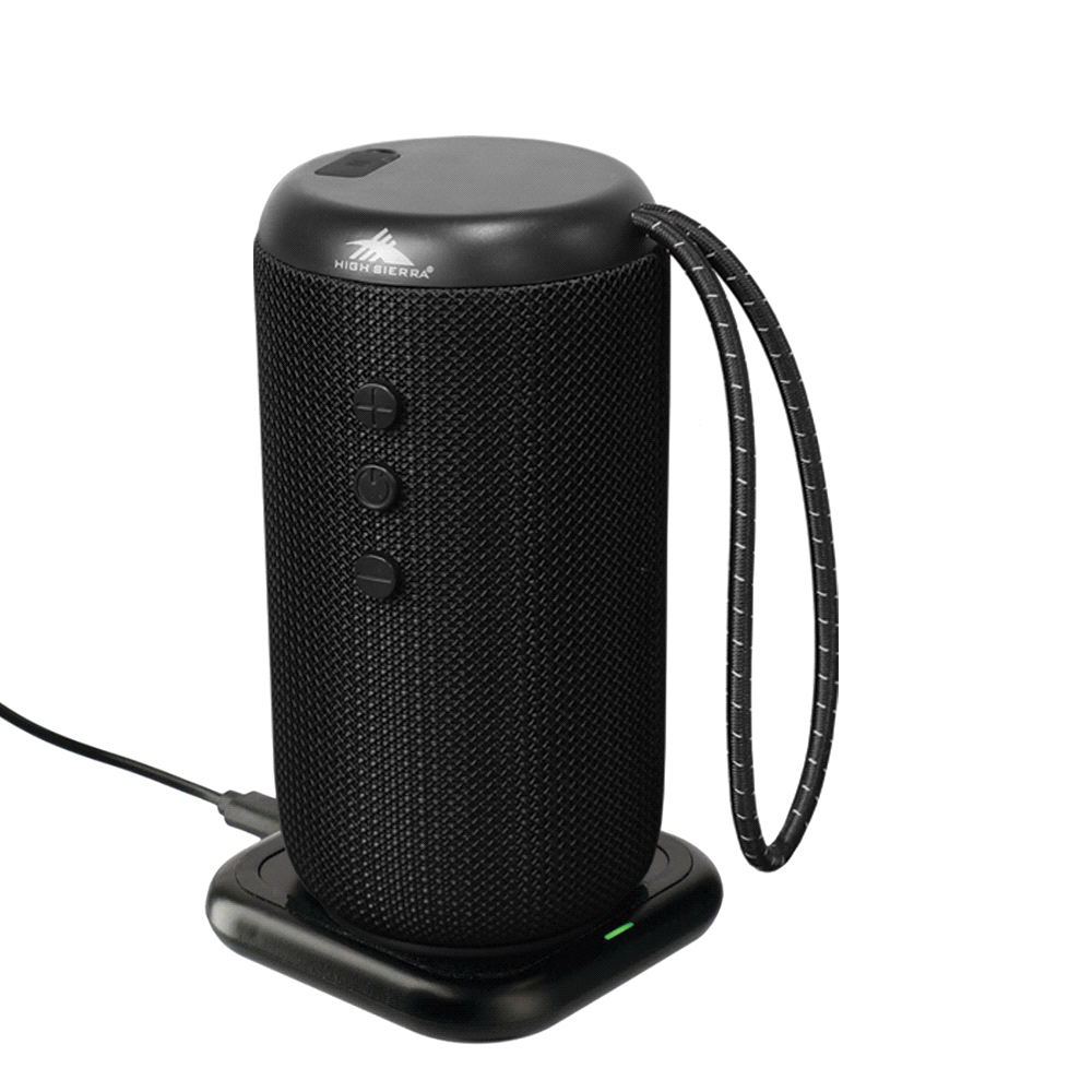 High Sierra Kodiak IPX7 Outdoor Bluetooth Speaker – Eye Masks – The Range – available in Black – thumbnail 8 of 10