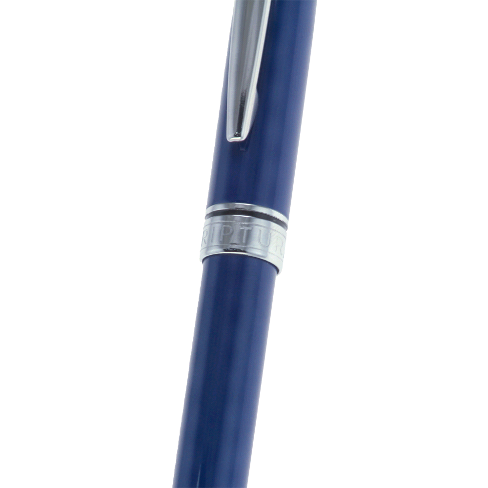 Scriptura Slick Ballpoint Twist Action Pen – Desk Accessories – The Range – available in Black, Navy and White – thumbnail 5 of 9