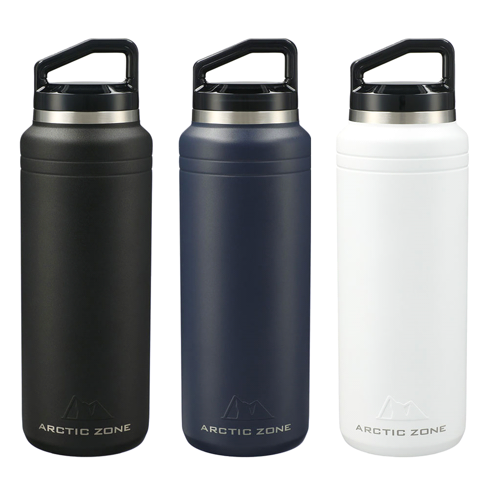Arctic Zone Titan Copper Bottle 1L – Drink Bottles – The Range – available in Black, Navy – thumbnail 1 of 21
