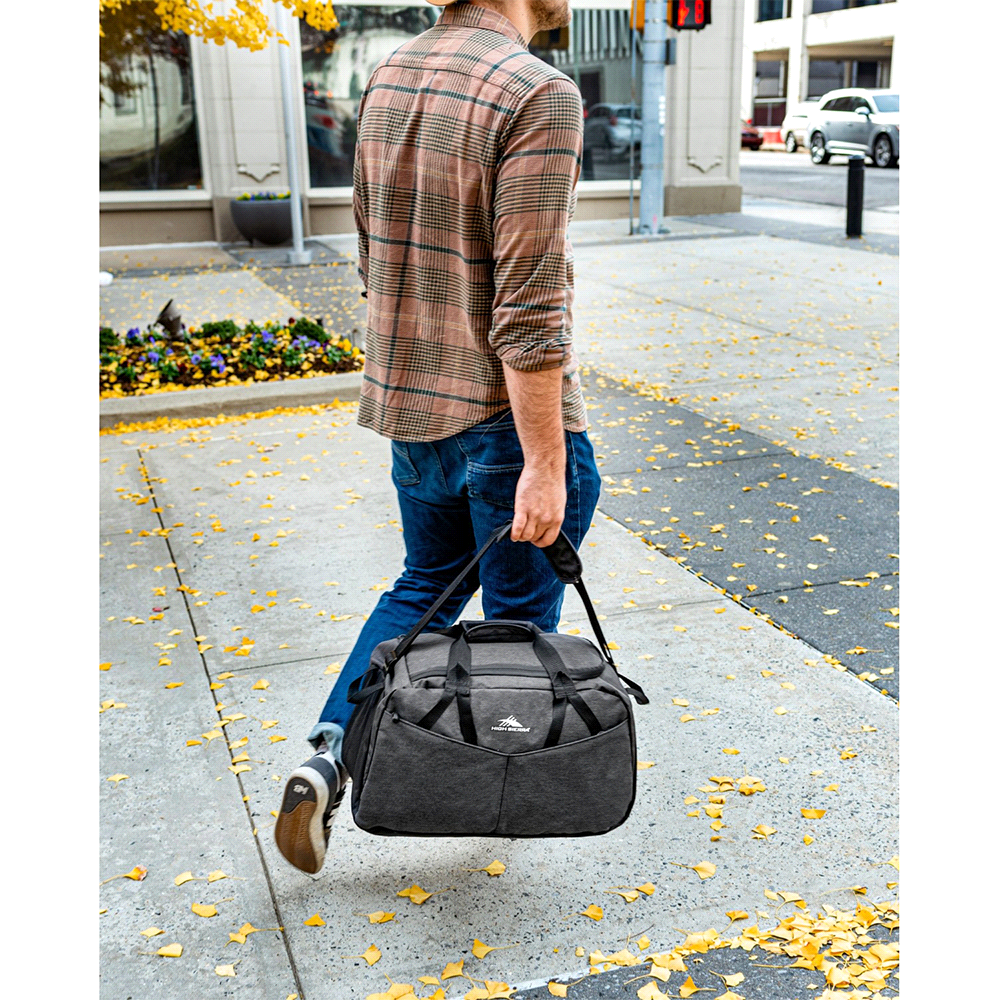 High Sierra Forester RPET Duffle 30L – Duffle/Sports Bags – The Range – available in Graphite – thumbnail 8 of 14