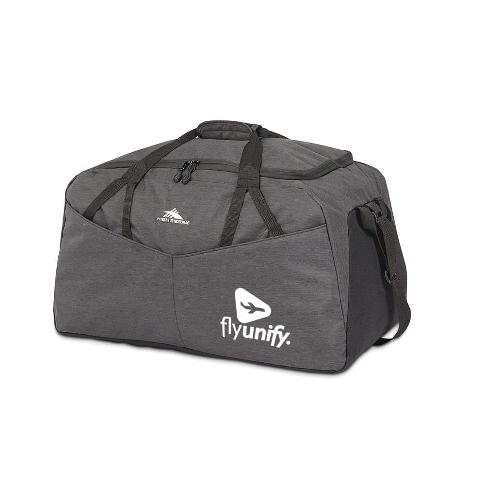 High Sierra Forester RPET Duffle 30L – Duffle/Sports Bags – The Range – available in Graphite – thumbnail 6 of 14