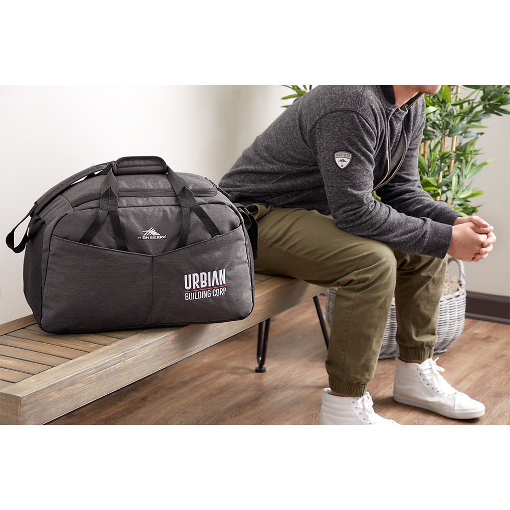 High Sierra Forester RPET Duffle 30L – Duffle/Sports Bags – The Range – available in Graphite – thumbnail 10 of 14