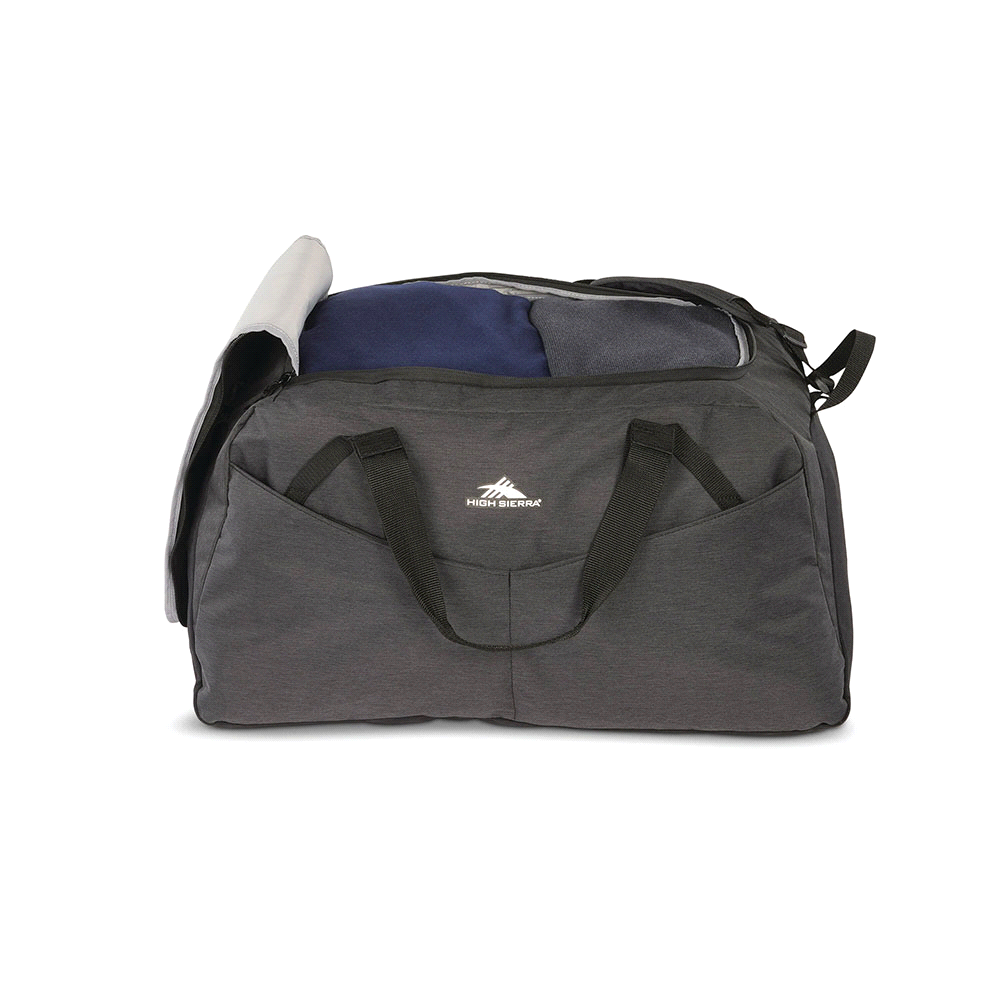 High Sierra Forester RPET Duffle 30L – Duffle/Sports Bags – The Range – available in Graphite – thumbnail 11 of 14