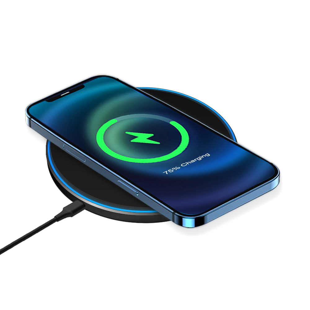 QI Wireless Charger – Desk Accessories – The Range – available in Black – thumbnail 7 of 10