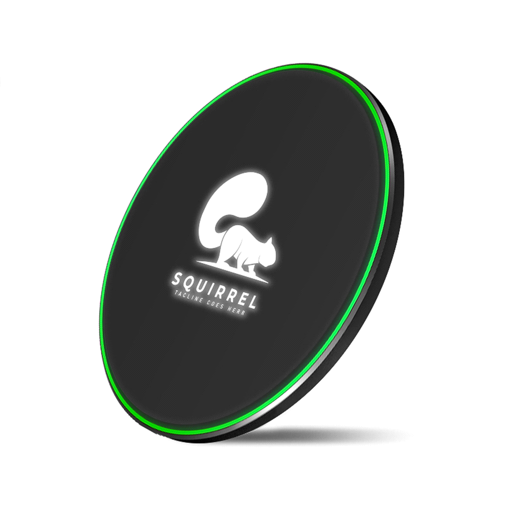 QI Wireless Charger – Desk Accessories – The Range – available in Black – thumbnail 3 of 10