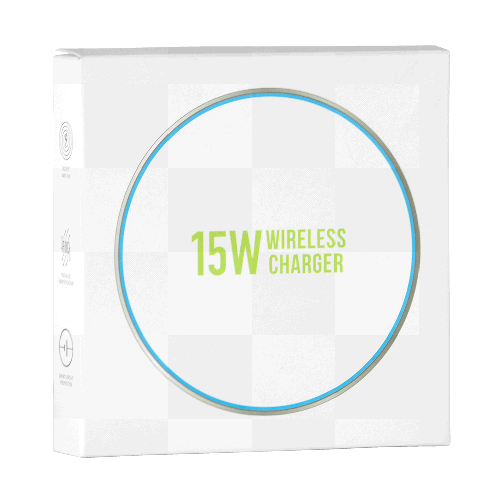 QI Wireless Charger – Desk Accessories – The Range – available in Black – thumbnail 9 of 10