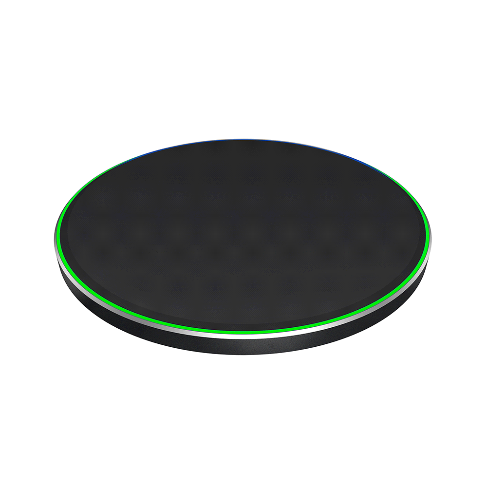 QI Wireless Charger – Desk Accessories – The Range – available in Black – thumbnail 1 of 10