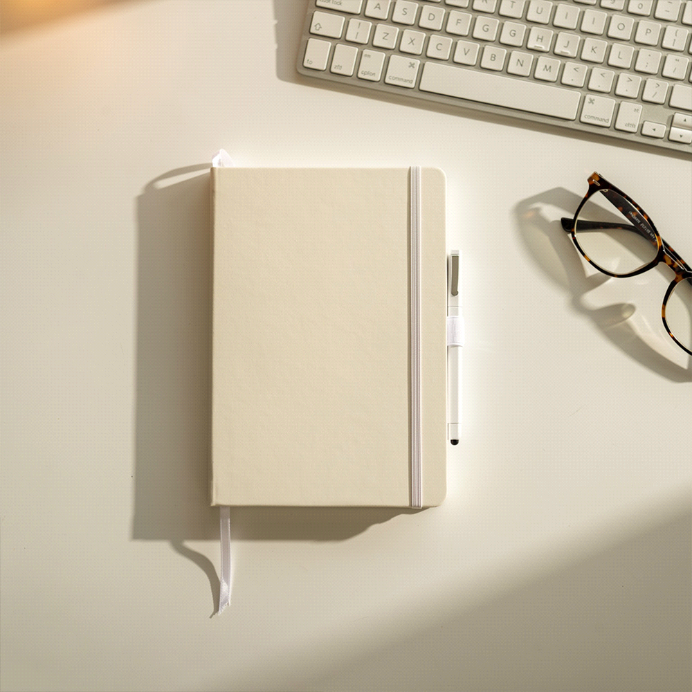 Vienna Large Hard Bound JournalBook – Diaries – The Range – available in Black, Navy and White – thumbnail 6 of 13