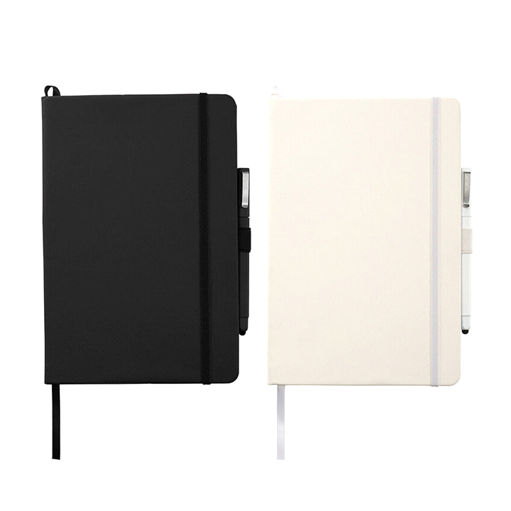 Vienna Large Hard Bound JournalBook – Diaries – The Range – available in Black and White – thumbnail 2 of 13