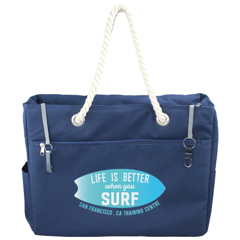 Trekk Destin Waterproof Beach Bag 26L – Cooler Bags – The Range – available in Black and Navy – thumbnail 2 of 19