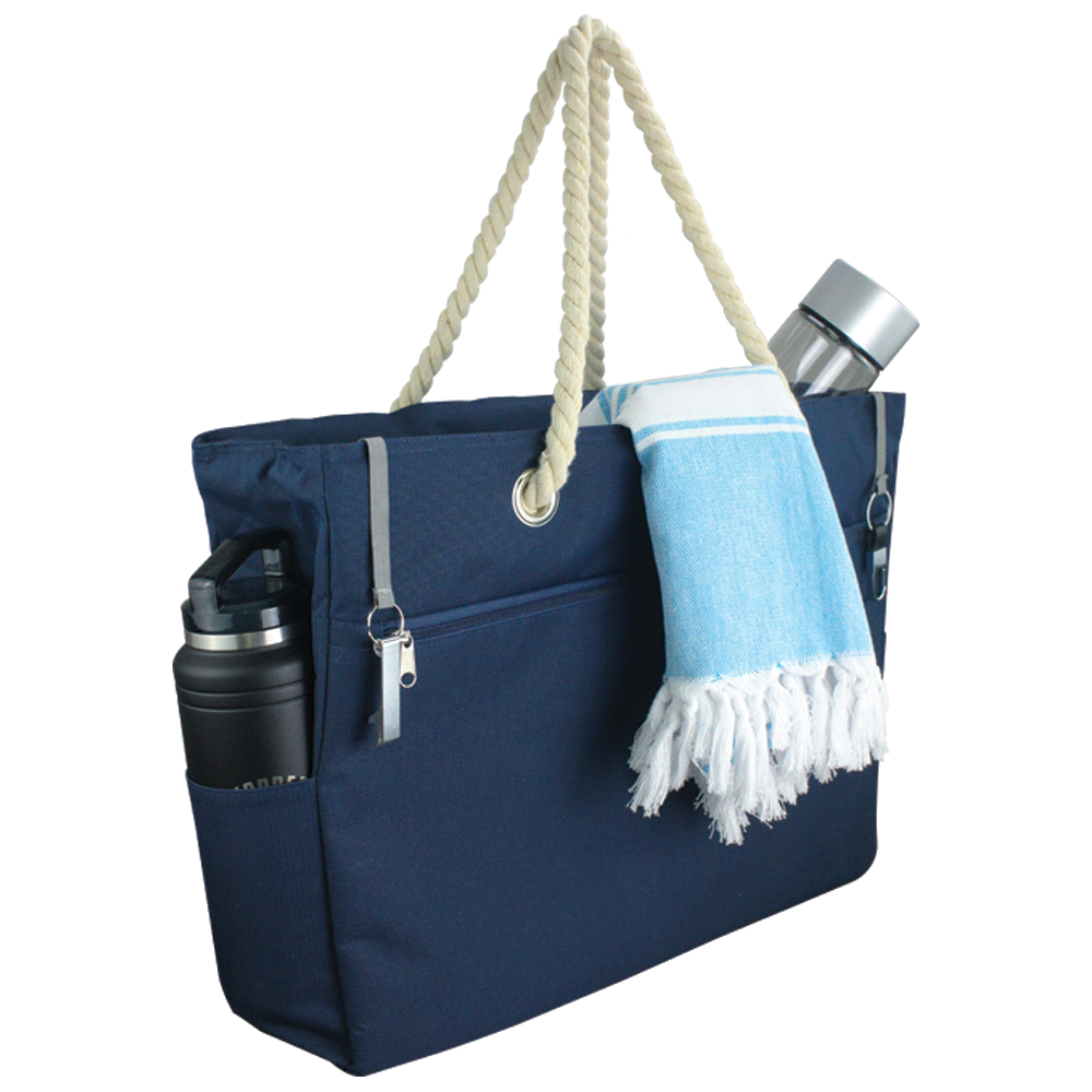 Trekk Destin Waterproof Beach Bag 26L – Cooler Bags – The Range – available in Black and Navy – thumbnail 6 of 19