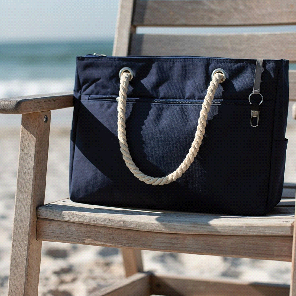 Trekk Destin Waterproof Beach Bag 26L – Cooler Bags – The Range – available in Black and Navy – thumbnail 19 of 19