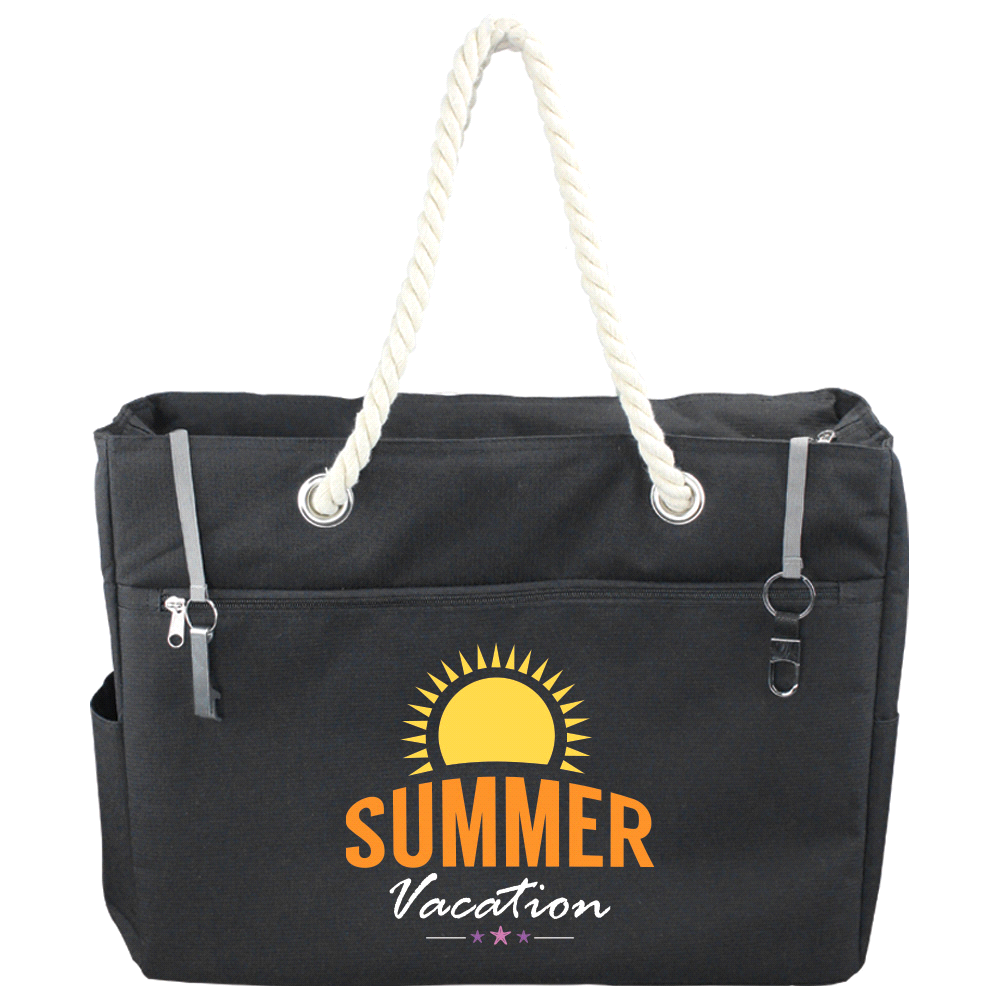 Trekk Destin Waterproof Beach Bag 26L – Cooler Bags – The Range – available in Black and Navy – thumbnail 4 of 19