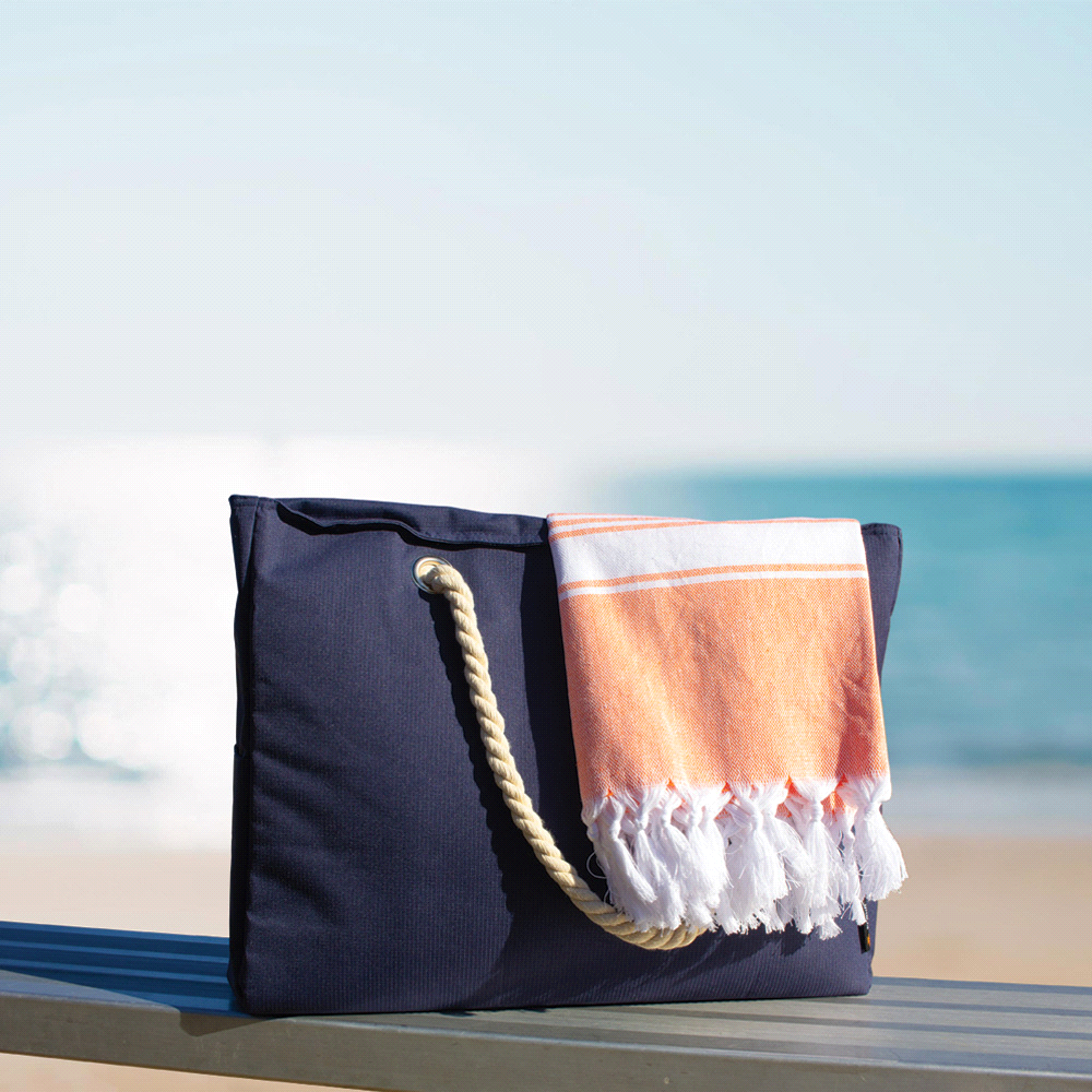 Trekk Destin Waterproof Beach Bag 26L – Cooler Bags – The Range – available in Black and Navy – thumbnail 14 of 19