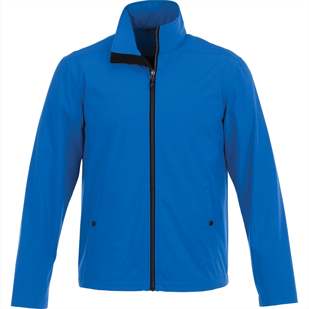 Karmine Softshell Jacket - Mens – Jackets – Apparel Range – available in Black, Dark Citron Green, Olympic Blue, Team Red and Vintage Navy – thumbnail 3 of 21