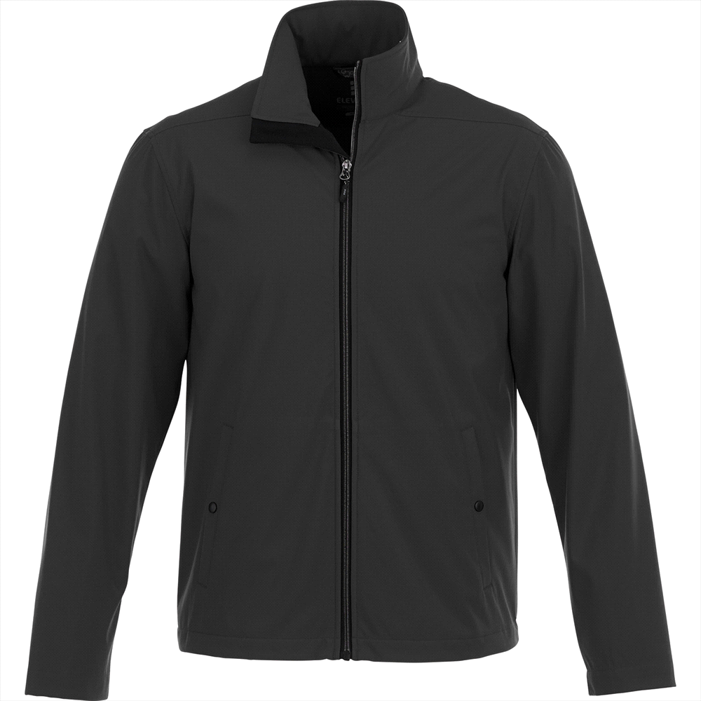 Karmine Softshell Jacket - Mens – Jackets – Apparel Range – available in Black, Dark Citron Green, Olympic Blue, Team Red and Vintage Navy – thumbnail 7 of 21
