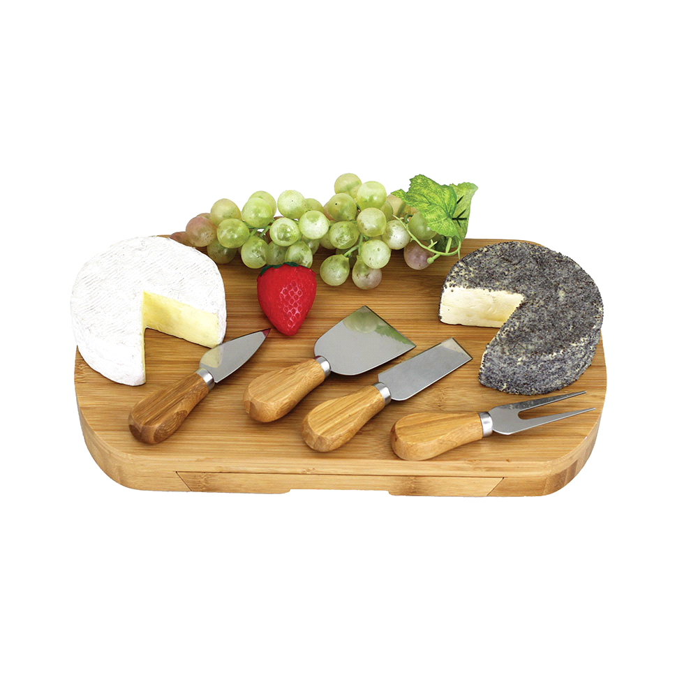 Trekk Cheeseboard Set – Travel Bags – The Range – available in Wood – thumbnail 2 of 8