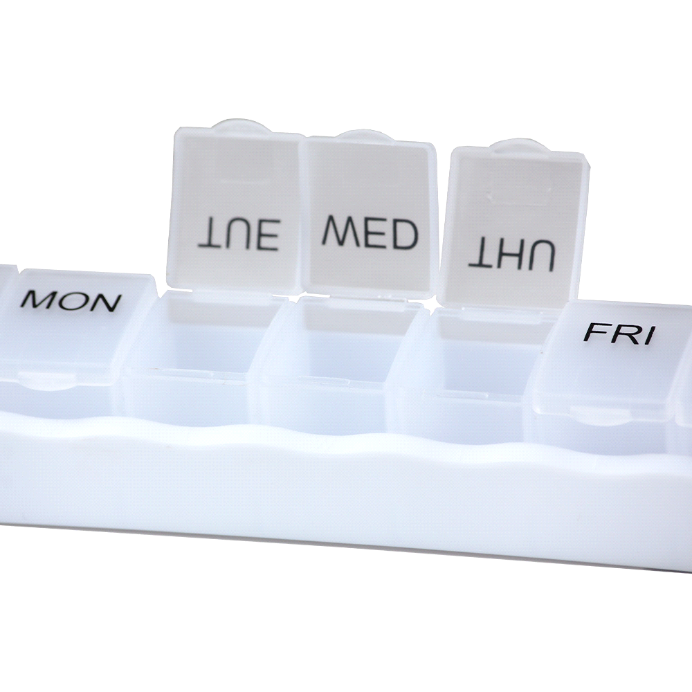 Weekly Pill Organiser – Travel Bags – The Range – available in White – thumbnail 8 of 8