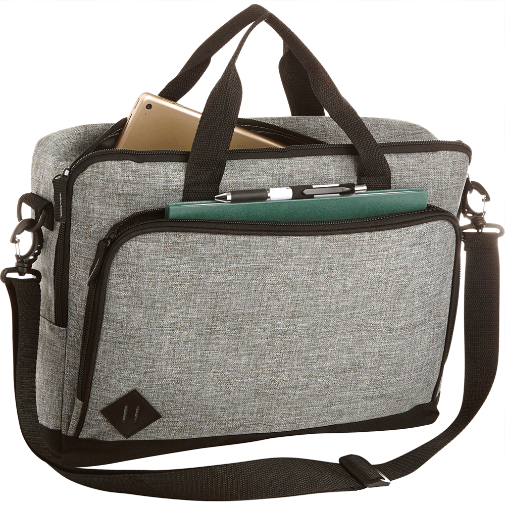 Graphite 15" 9L Computer Briefcase – Laptops – The Range – available in Graphite – thumbnail 2 of 7