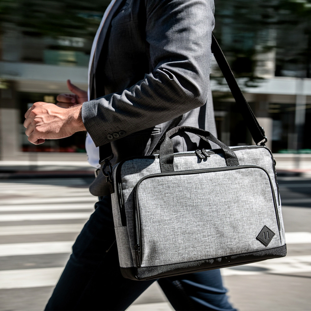 Graphite 15" 9L Computer Briefcase – Laptops – The Range – available in Graphite – thumbnail 3 of 7
