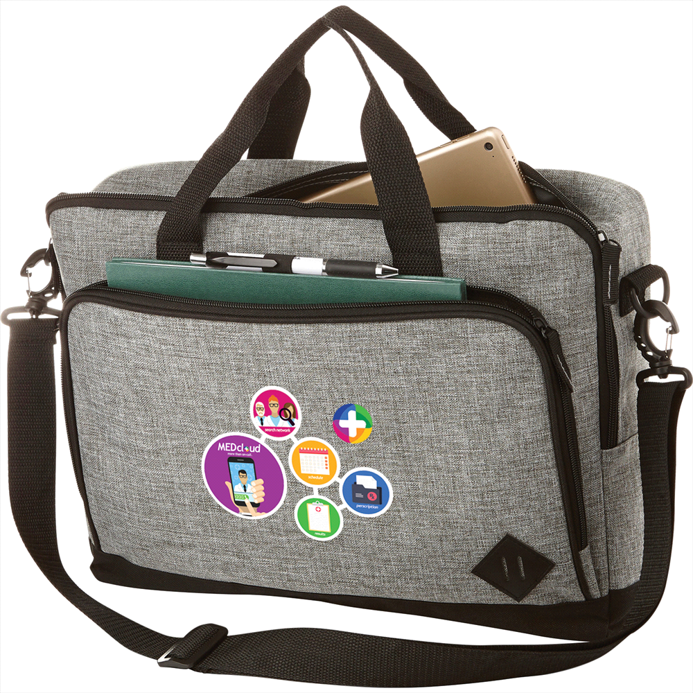 Graphite 15" 9L Computer Briefcase – Laptops – The Range – available in Graphite – thumbnail 7 of 7