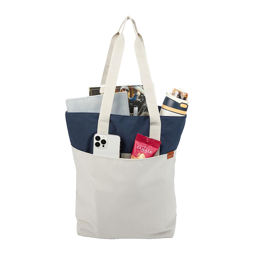 Field & Co.® Parks Day Tote – Tote Bags – The Range – available in Navy/Cream – thumbnail 6 of 9