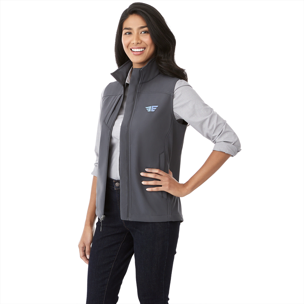 Stinson Softshell Vest - Womens – Jackets – Apparel Range – available in Black, Blue, Grey, Red – thumbnail 3 of 14
