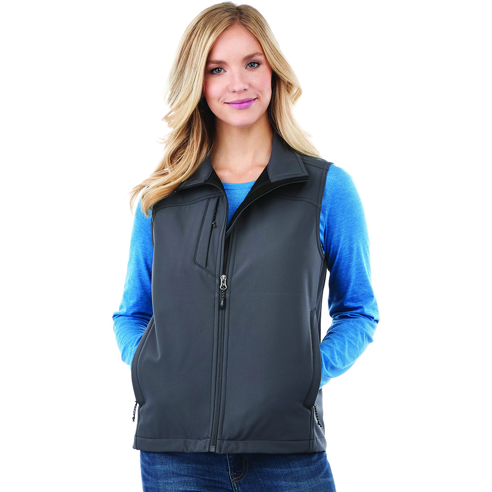 Stinson Softshell Vest - Womens – Jackets – available in black, blue, grey, red colours
