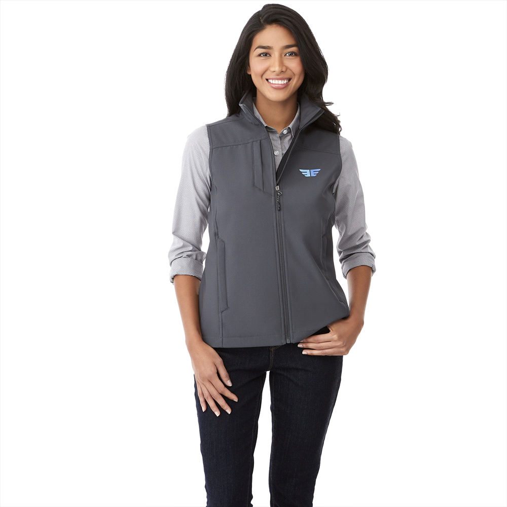 Stinson Softshell Vest - Womens – Jackets – Apparel Range – available in Black, Grey Storm, Navy and Team Red – thumbnail 2 of 14