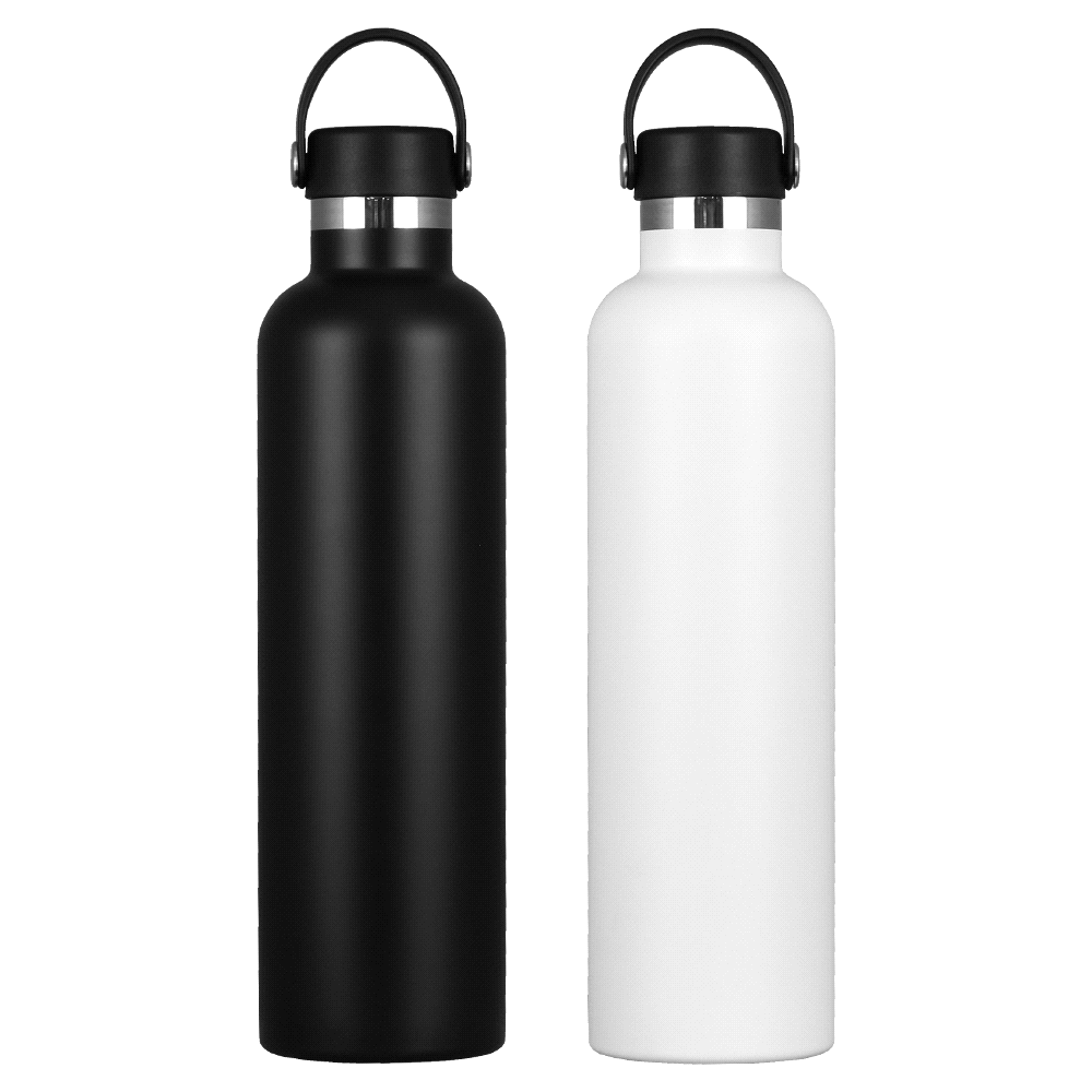 The Tank 2.0 Stainless Steel 1L Drink Bottle – Drink Bottles – The Range – available in Black and White – thumbnail 1 of 10