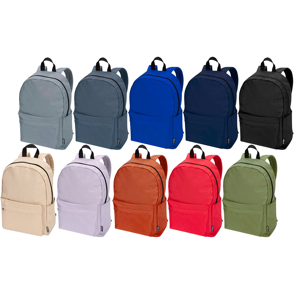 Byron 14" GRS Recycled City Laptop Backpack 16L – Backpacks – Global Stock – thumbnail 1 of 82
