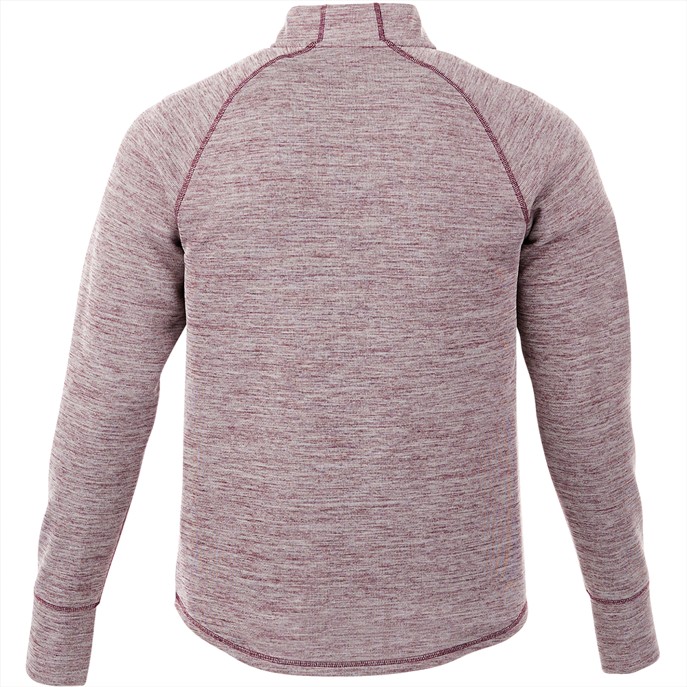 Crane Knit Half Zip - Mens – Hoodies – Apparel Range – available in Black, Invictus Heather and Maroon Heather – thumbnail 10 of 15