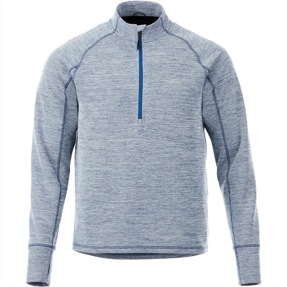 Crane Knit Half Zip - Mens – Hoodies – Apparel Range – available in Black, Invictus Heather and Maroon Heather – thumbnail 7 of 15