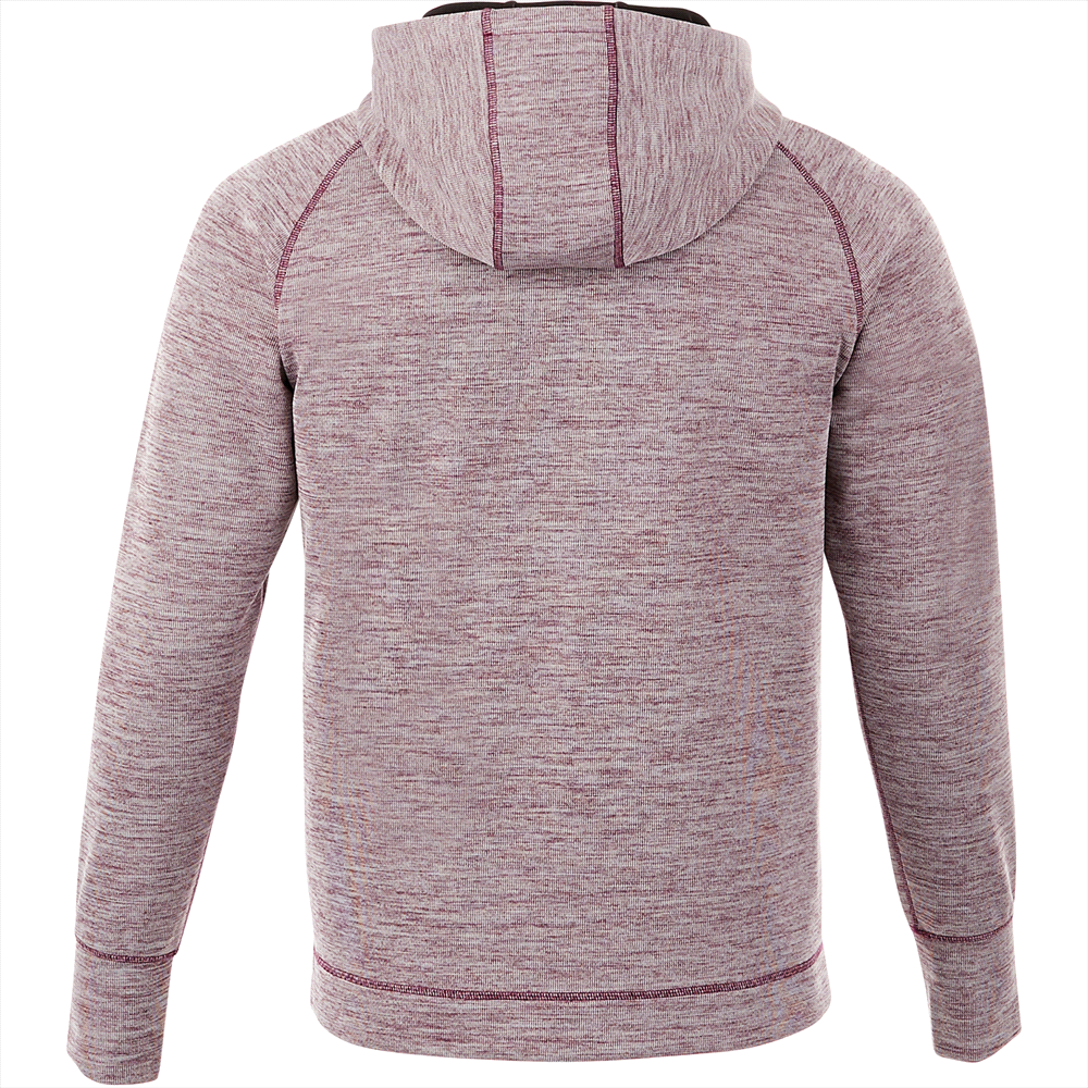 Odell Knit Zip Hoody - Mens – Hoodies – Apparel Range – available in Black, Invictus Heather and Maroon Heather – thumbnail 10 of 17
