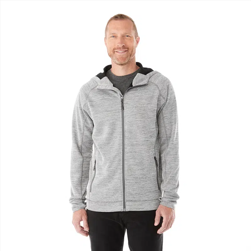 Odell Knit Zip Hoody - Mens – Hoodies – available in black, blue, grey, red colours