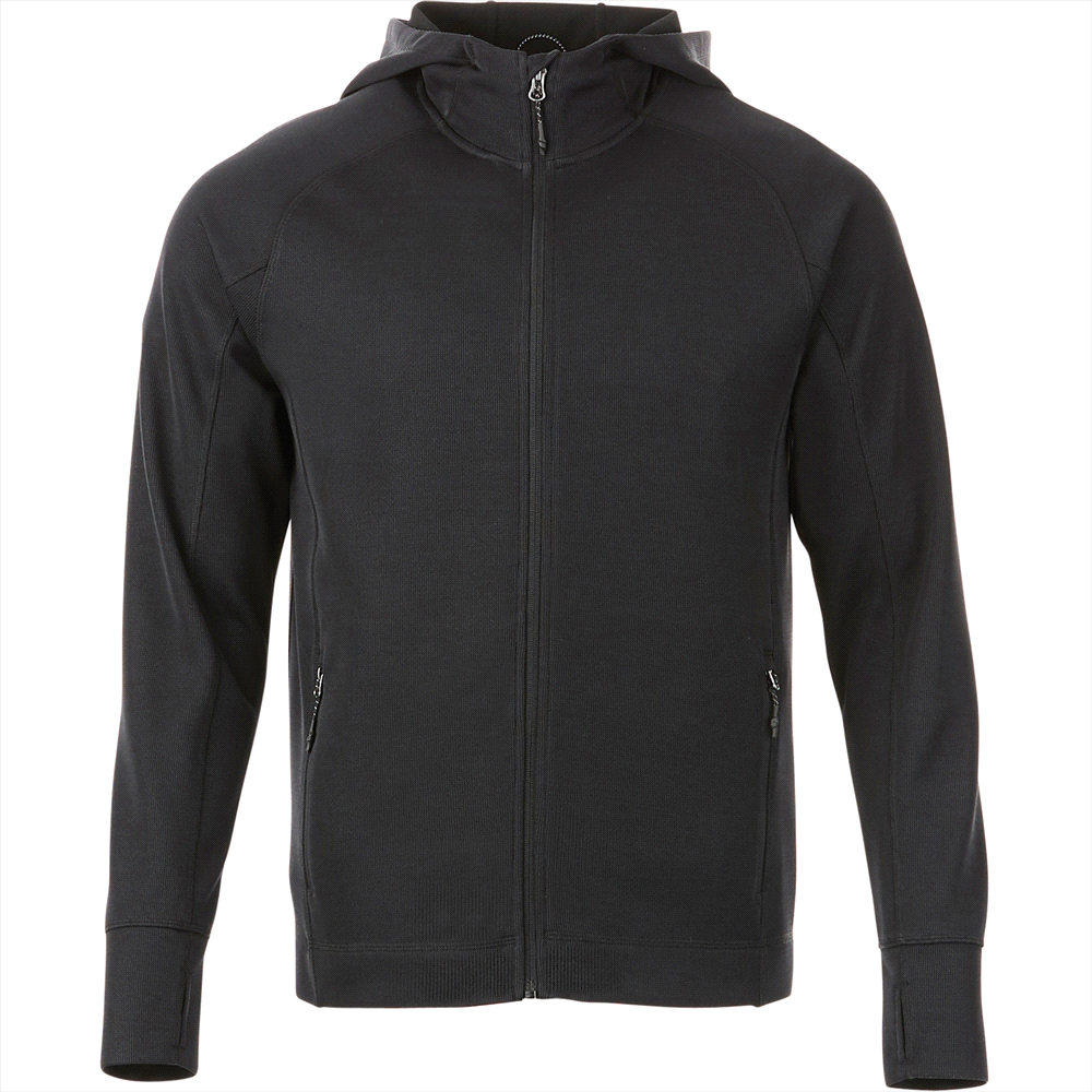 Odell Knit Zip Hoody - Mens – Hoodies – Apparel Range – available in Black, Invictus Heather and Maroon Heather – thumbnail 9 of 17