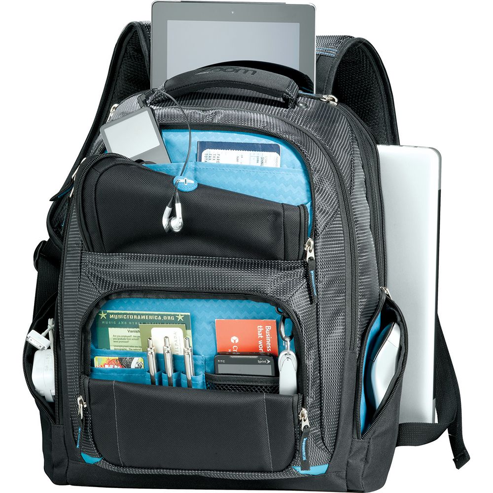 Zoom Checkpoint-Friendly Compu-Backpack 16L – Backpacks – The Range – available in Black – thumbnail 6 of 15