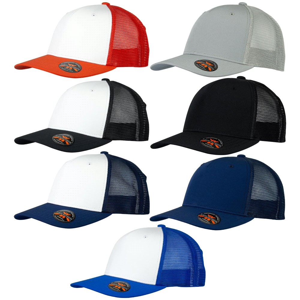Trekk Turbine Trucker Cap – Baseball Caps – The Range – available in Full Colour – thumbnail 2 of 52