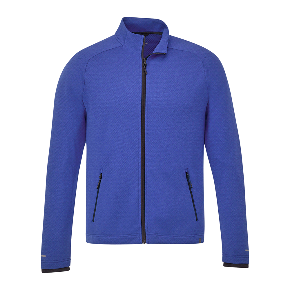 Asgard Eco Knit Jacket - Mens – Jackets – Apparel Range – available in Black, Heather Dark Charcoal, New Royal Heather, Silver Heather and 1 more – thumbnail 2 of 31