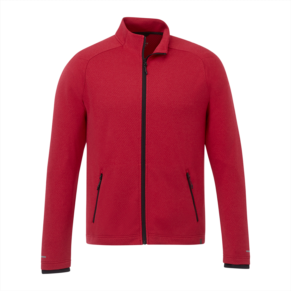Asgard Eco Knit Jacket - Mens – Jackets – Apparel Range – available in Black, Heather Dark Charcoal, New Royal Heather, Silver Heather and 1 more – thumbnail 5 of 31