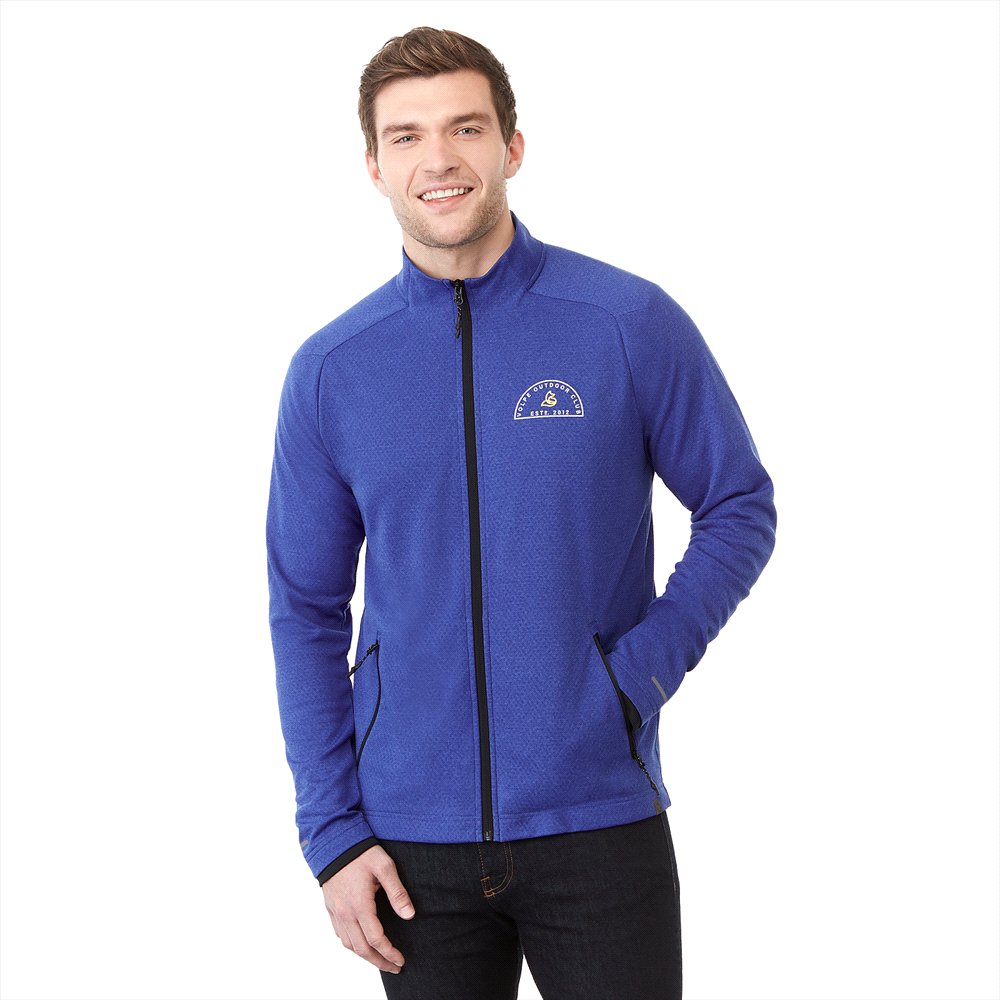 Asgard Eco Knit Jacket - Mens – Jackets – Apparel Range – available in Black, New Royal Heather, Silver Heather, Team Red Heather – thumbnail 1 of 31