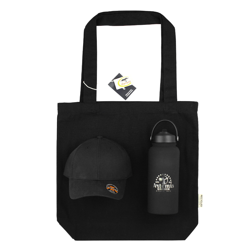 Summer Essentials Pack – Tote Bags – The Range – available in Black, Green, Navy and White – thumbnail 9 of 9