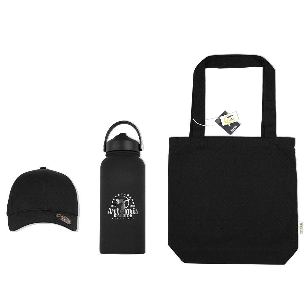 Summer Essentials Pack – Tote Bags – The Range – available in Black, Green, Navy and White – thumbnail 5 of 9