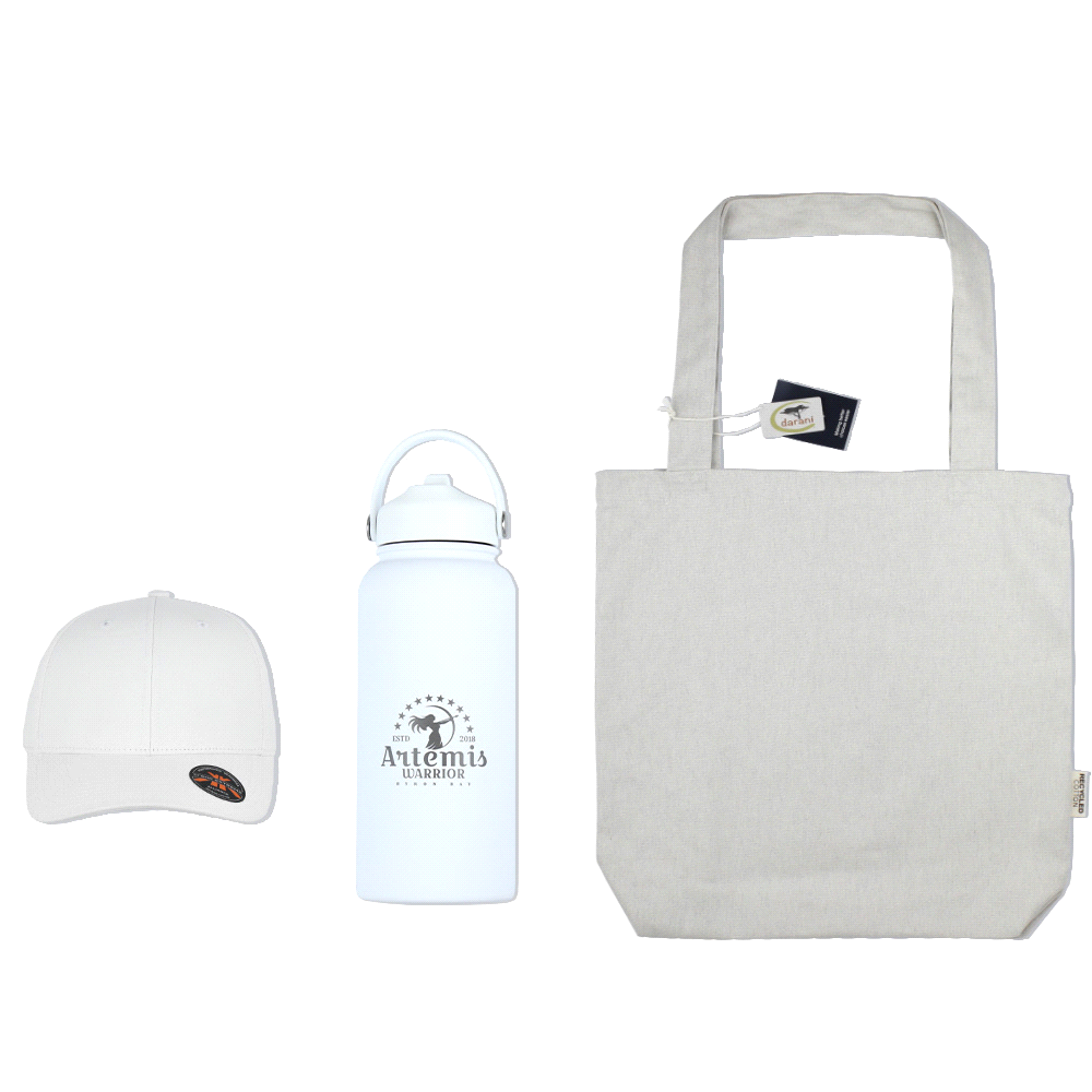 Summer Essentials Pack – Tote Bags – The Range – available in Black, Green, Navy and White – thumbnail 2 of 9