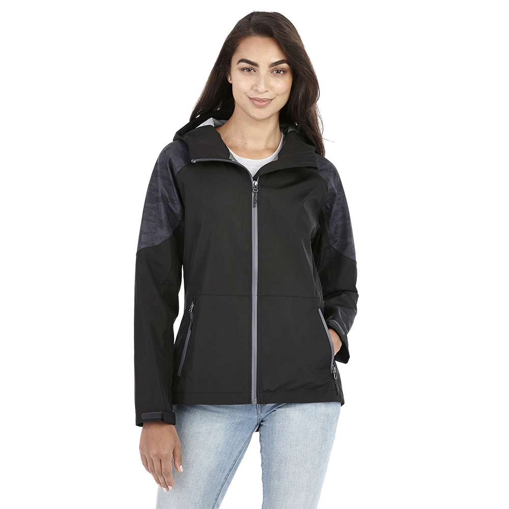 Index Softshell Jacket - Womens – Jackets – Apparel Range – available in Black, New Royal, Saffron and Vintage Red – thumbnail 1 of 17