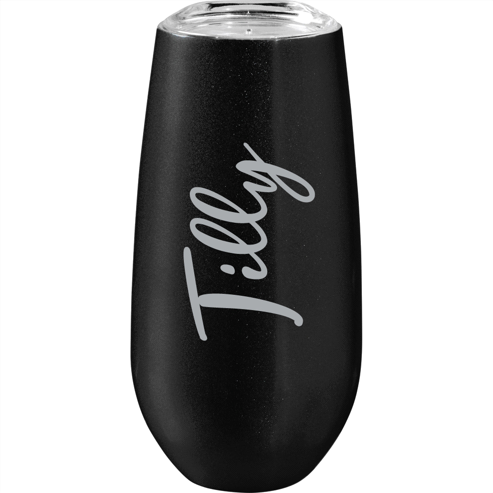 Rosa 170ml Vacuum Champagne Flute – Drink Bottles – The Range – available in Black, Gold and White – thumbnail 4 of 18