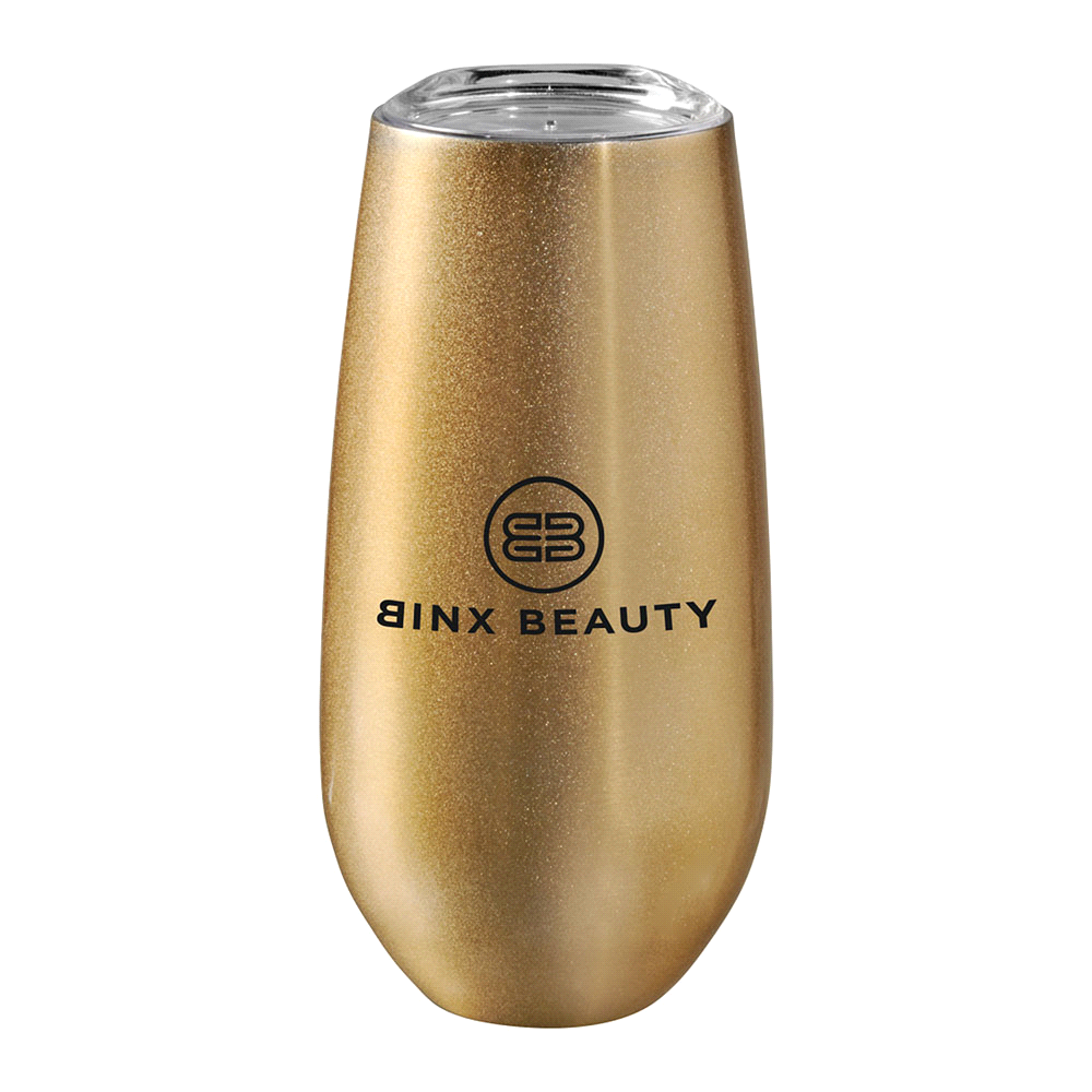Rosa 170ml Vacuum Champagne Flute – Drink Bottles – The Range – available in Black, Gold and White – thumbnail 18 of 18