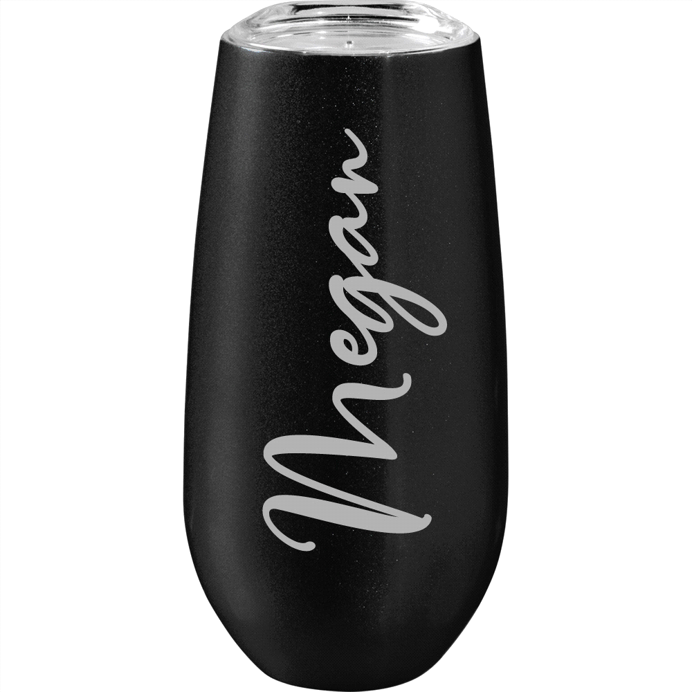 Rosa 170ml Vacuum Champagne Flute – Drink Bottles – The Range – available in Black, Gold and White – thumbnail 3 of 18