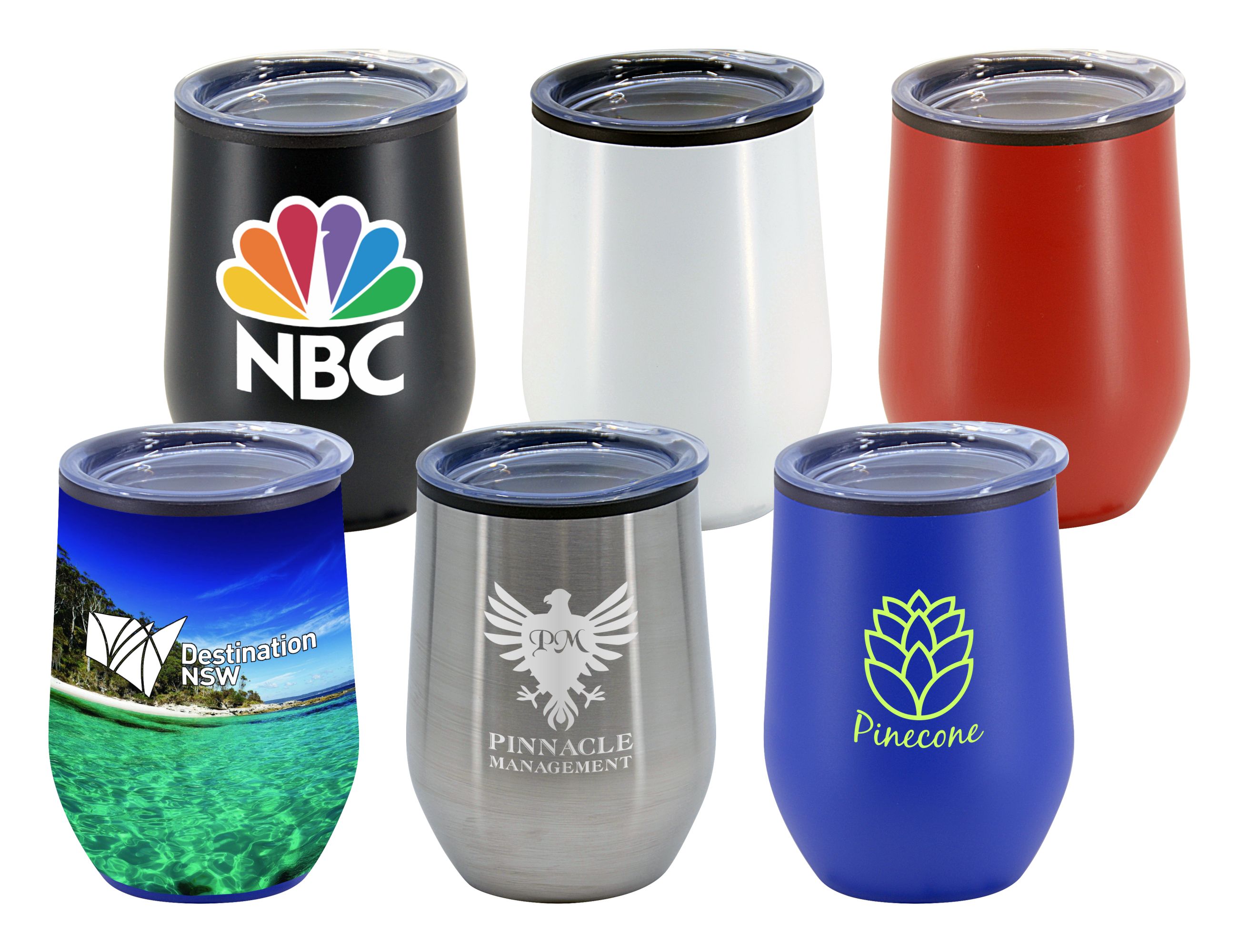 Naples Double Wall Mug – Travel Mugs – available in Black, Blue Dark or Navy, Maroon, Red and 2 more – photo 1 of 13