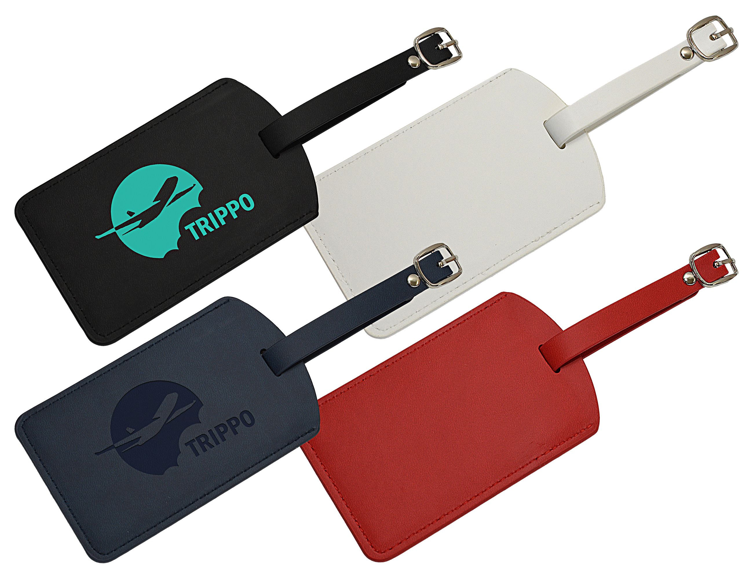 Acrobat Luggage Tag – Luggage Tags – available in black, blue, red, white colours